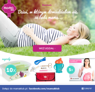 Konkurs "Dzień, w którym dowiedziałam się, że będę mamą... - edycja Listopad'16"
