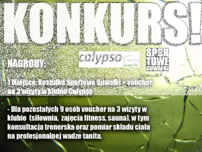 Konkurs od Sportowe Suwałki i Calypso