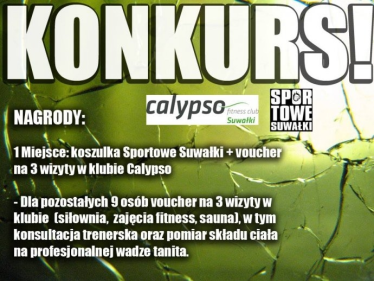 Konkurs od Sportowe Suwałki i Calypso