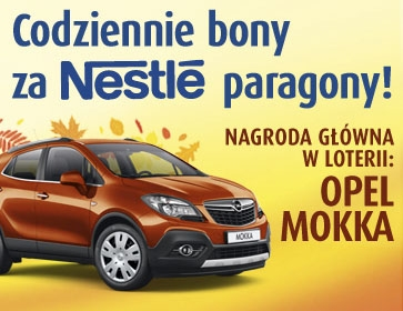 Loteria "Codziennie bony za Nestle paragony" Kaufland
