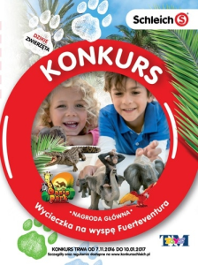 Konkurs "Schleich Dzikie zwierzęta"