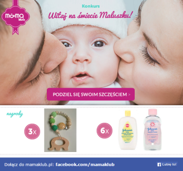 Konkurs "Witaj na świecie Maluszku! - edycja Listopad'16"