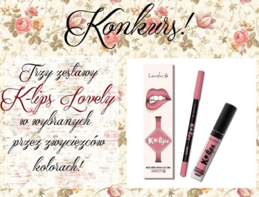 Konkurs "Trzy zestawy K-lips Lovely w wybranym przez siebie kolorze"