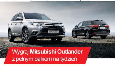 Wygraj Mitsubishi Outlander na tydzień!