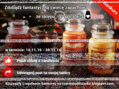 Wygraj i wybierz sobie dużą świecę!