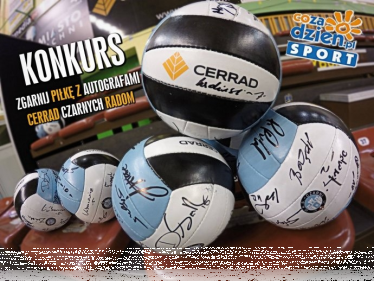 Wygraj pilkę z autografem Cerrad Czarni Radom
