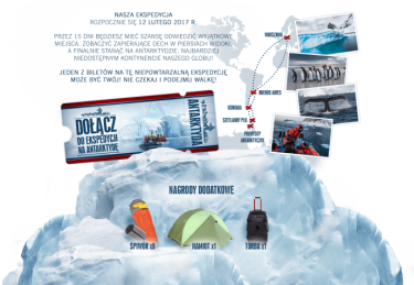 Konkurs "Ekspedycja Amundsen – wyzwanie Antarktyda" 18+