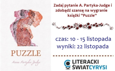 Konkurs "Poznaj mnie lepiej: Anna Partyka-Judge"