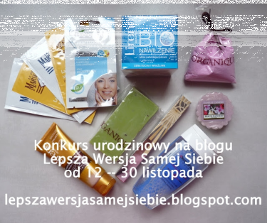 Konkurs Urodzinowy na Blogu "Lepsza Wersja Samej Siebie"