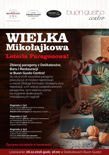 Wielka Mikołajkowa Loteria Paragonowa, Bielsko-Biała