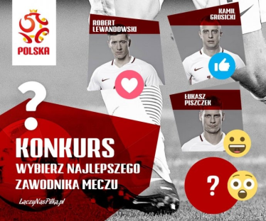 Wybierz najlepszego piłkarza meczu i wygraj DVD "Chcę więcej" do godz. 20:00