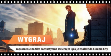 Wygraj pojedyncze zaproszenie na film "Fantastyczne zwierzęta i jak je znaleźć" Toruń