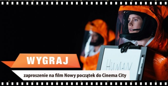 Wygraj pojedyncze zaproszenie na film "Nowy początek" Toruń