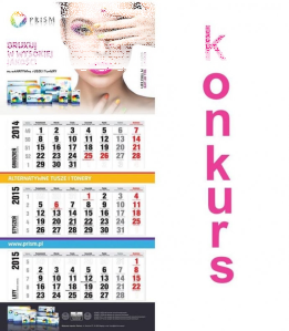 Wygraj 1 z 2 kalendarzy na 2017 rok