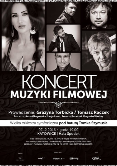 Wygraj podwójne zaproszenie na koncert muzyki filmowej, Katowice