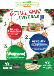 Konkurs "Gotuj, smaż i... wygraj!" w Delikatesach Centrum