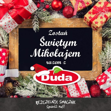 Konkurs "Zostań świętym Mikołajem z Duda"