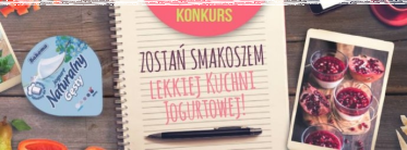 Konkurs "Zostań smakoszem lekkiej Kuchni Jogurtowej"