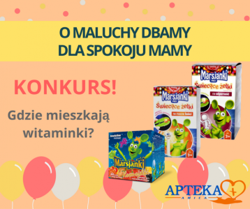 Konkurs "Gdzie mieszkają witaminki?"
