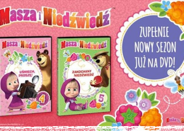 Wygraj najnowsze przygody Maszy i Niedźwiedzia