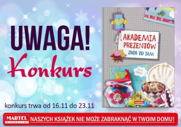 Kolejny wspaniały konkurs od Wydawnictwa Martel