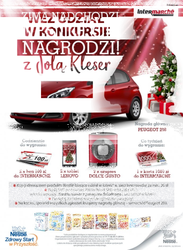 Loteria "Zima nadchodzi, Nestle Cię nagrodzi" Intermarche