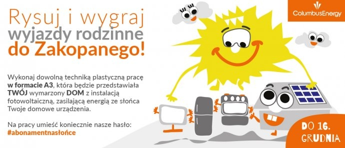 Konkurs plastyczny "Mój fotowoltaiczny dom"