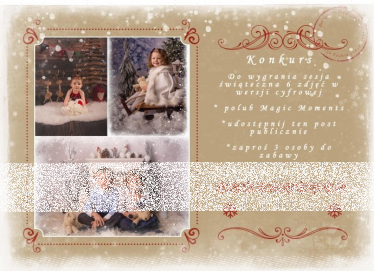 Wygraj mini sesję zdjęciową świąteczną dla dziecka, Słupca