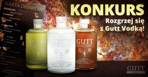 Konkurs fotograifczny "Jesienna rozgrzewka z Gutt Vodką" 18+