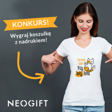 Konkurs "Pokaż swojego kota i wygraj kocią koszulkę"