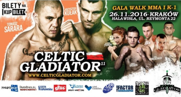 Wygraj zaproszenia na galę MMA Celtic Gladiator 11, Prądnik