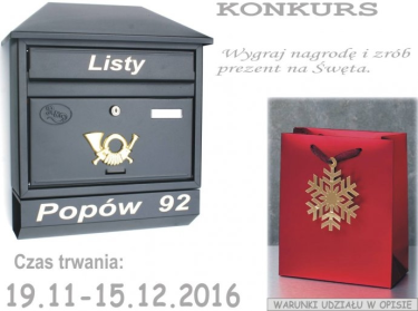 Konkurs "Pragnąc wynagrodzić zaufanie jakim nas darzysz, Stawiam na Jakość"