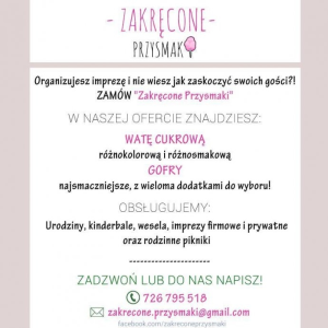 Wygraj "Zakręcone przysmaki" na Twojej imprezie!