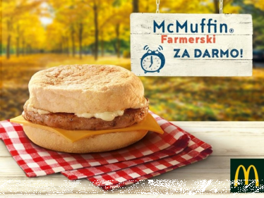 McMuffin Farmerski za darmo w McDonald's