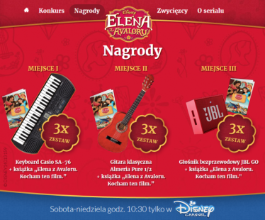 Konkurs "Elena z Avaloru"