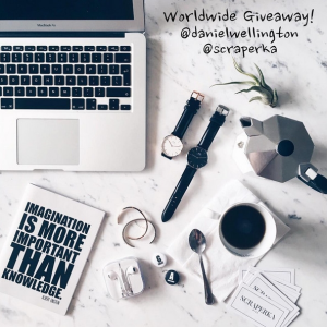 Konkurs Instagram "Wygraj zegarek danielwellington"