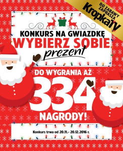 Konkurs na gwiazdkę, Biedronka