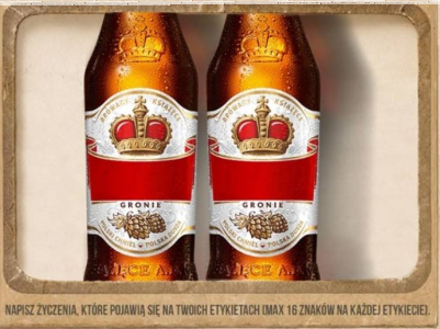 Tyskie Rozdaje Prezenty – naklejki i e-kartki