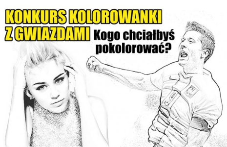 Konkurs "Kolorowanki z gwiazdami"