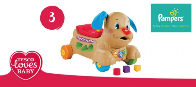 Konkurs "Pampers - wygraj chodzik-jeździk"