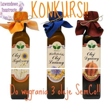 Konkurs do wygrania 3 oleje lawendowe!
