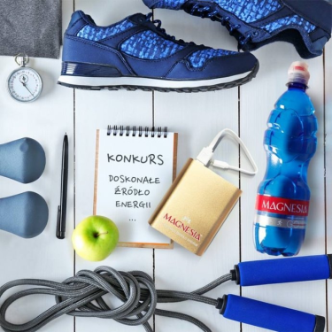 Konkurs fotograficzny "Magnesia wygraj power bank" do godz. 11:30