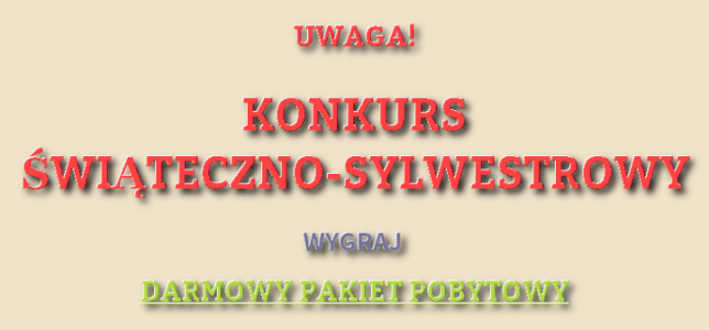 Konkurs Świąteczno - Noworoczny