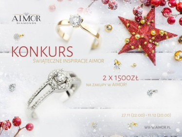 Konkurs "Świąteczne Inspiracje AIMOR" do godz. 20:00