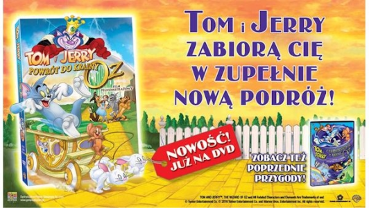 Wygraj pełnometrażowy film z Tomem i Jerrym w roli głównej