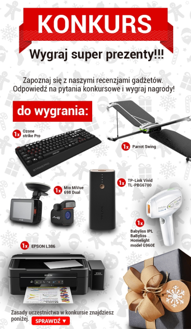 Wygraj super prezenty od Conowego.pl