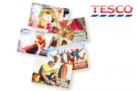 Wygraj 1 z 5 kart podarunkowych Tesco