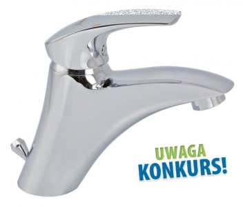 Wygraj baterię umywalkową stojącą FERRO Metalia 57