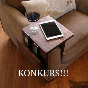 Wygraj drewniany podłokietnik
