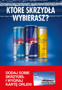 Loteria Red Bull na stacjach Orlen